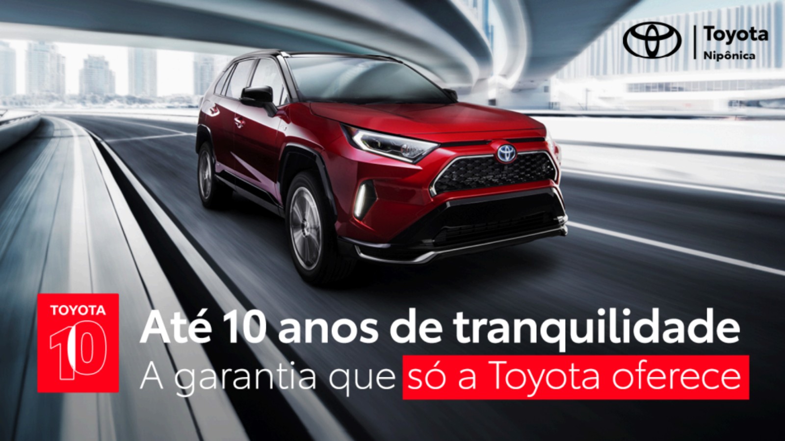 Toyota tem programa de garantia estendida de até 10 anos