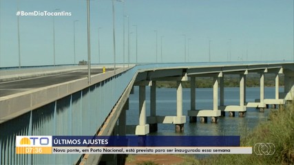 Nova ponte de Porto Nacional vai ser inaugurada nesta sexta-feira (14)