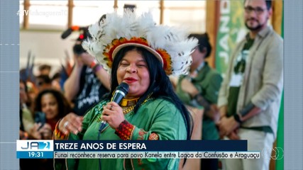 Funai reconhece reserva para povo Kanela entre Lagoa da Confusão e Araguaçu