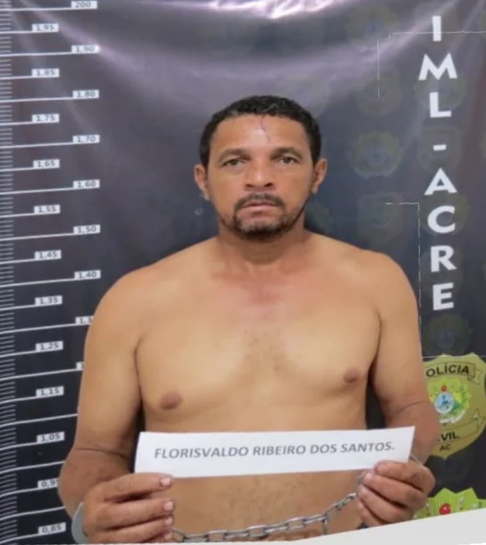 Florisvaldo Ribero dos Santos foi preso em flagrante no último sábado (3) — Foto: Reprodução