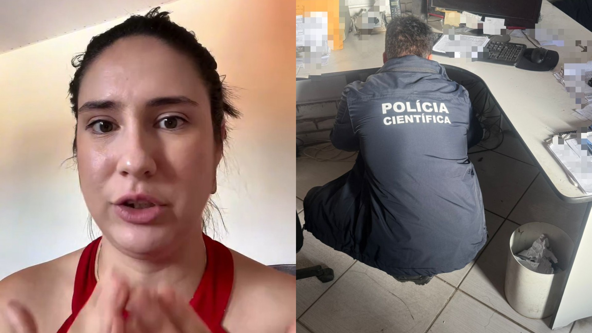 Investigado por comentários obscenos a filha de 2 anos de influenciadora é alvo do Gaeco em SC: 'Protejam os filhos de vocês' 