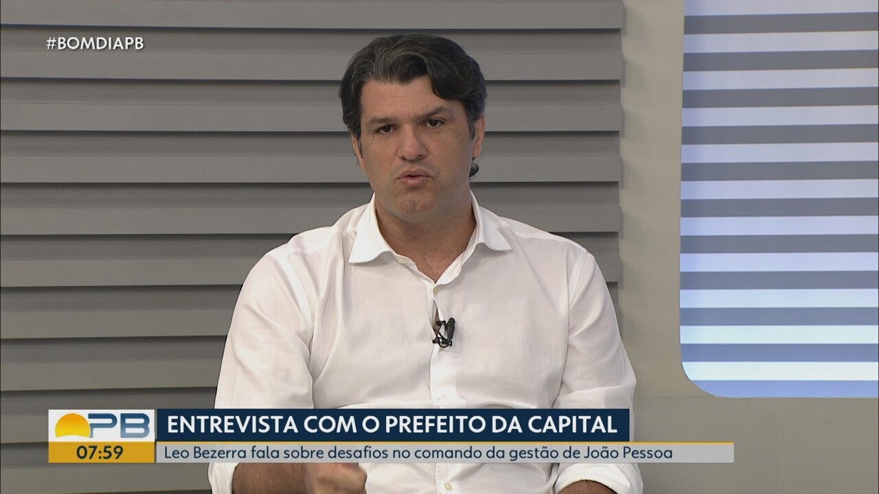 Prefeito de João Pessoa fala em fazer mutirão para retirada de lixo nas ruas da cidade: 'em todas as ruas e bairros'