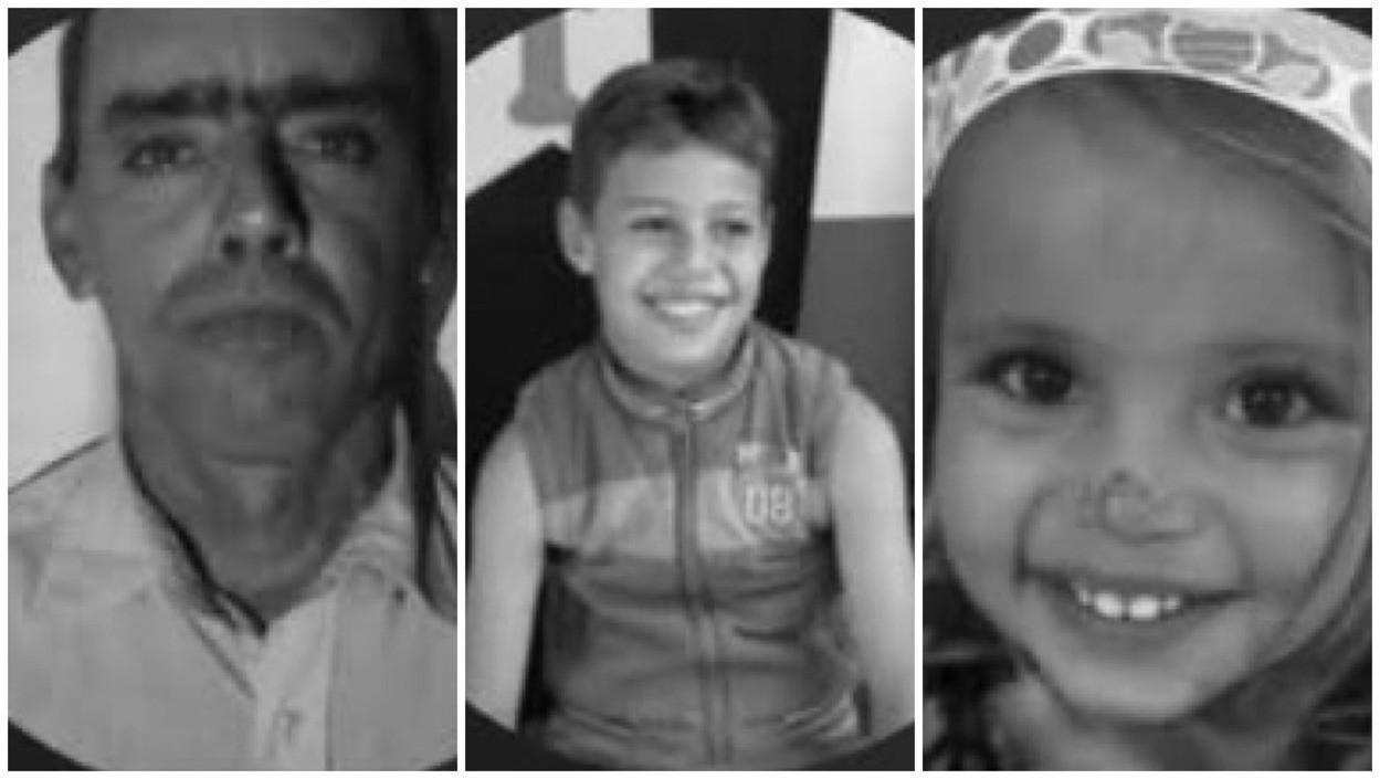Pai e filhos de 3 e 9 anos morrem atropelados por motorista com sinais de embriaguez em MG