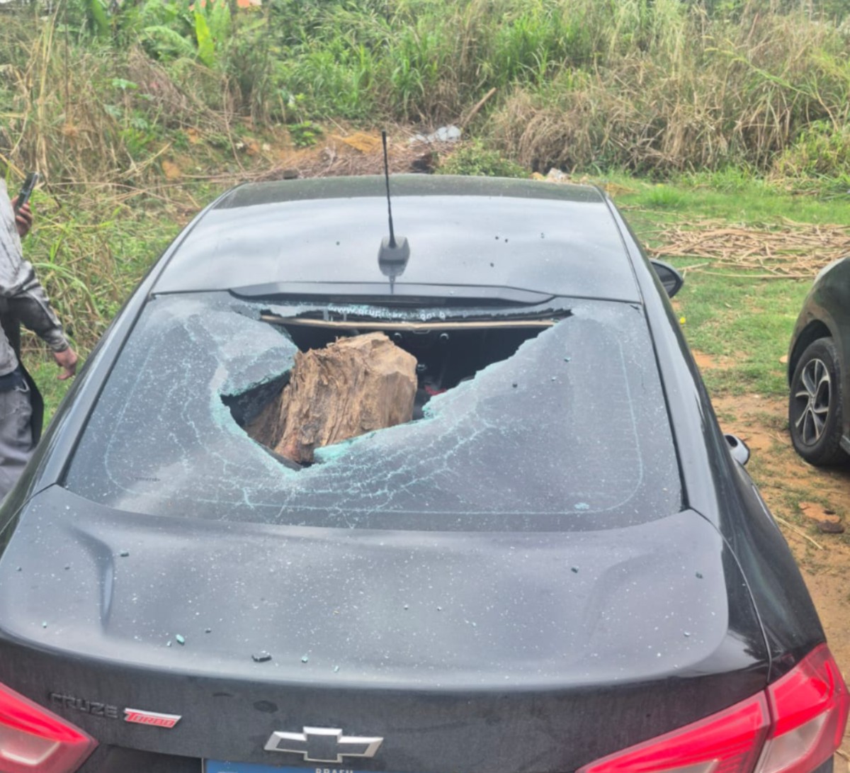 VÍDEO: Homem depreda mais de dez carros estacionados em Levy Gasparian