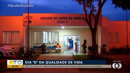 Unidade de saúde na região norte de Palmas oferece oficinas para a comunidade