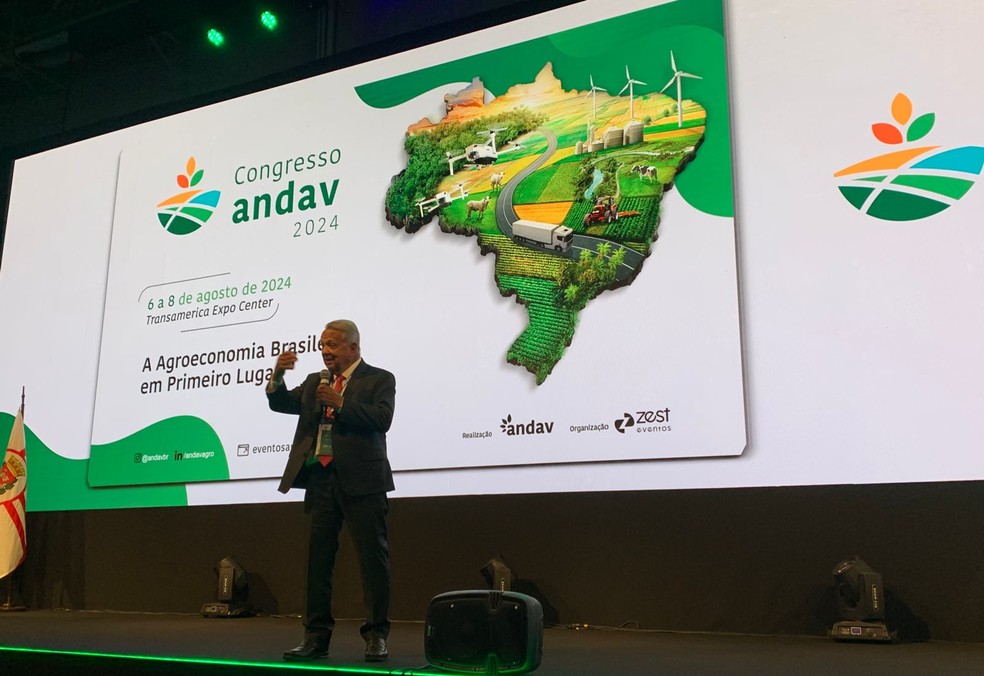 Roberto Rodrigues defende estratégia integrada para segurança alimentar — Foto: Rafaela Moreira/ TV Morena