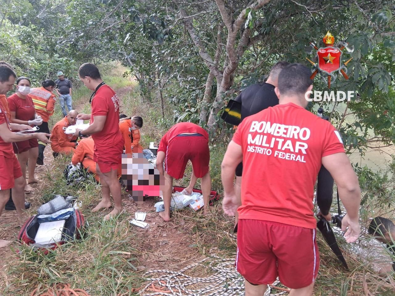Jovem morre afogado em área rural do Gama, no DF 