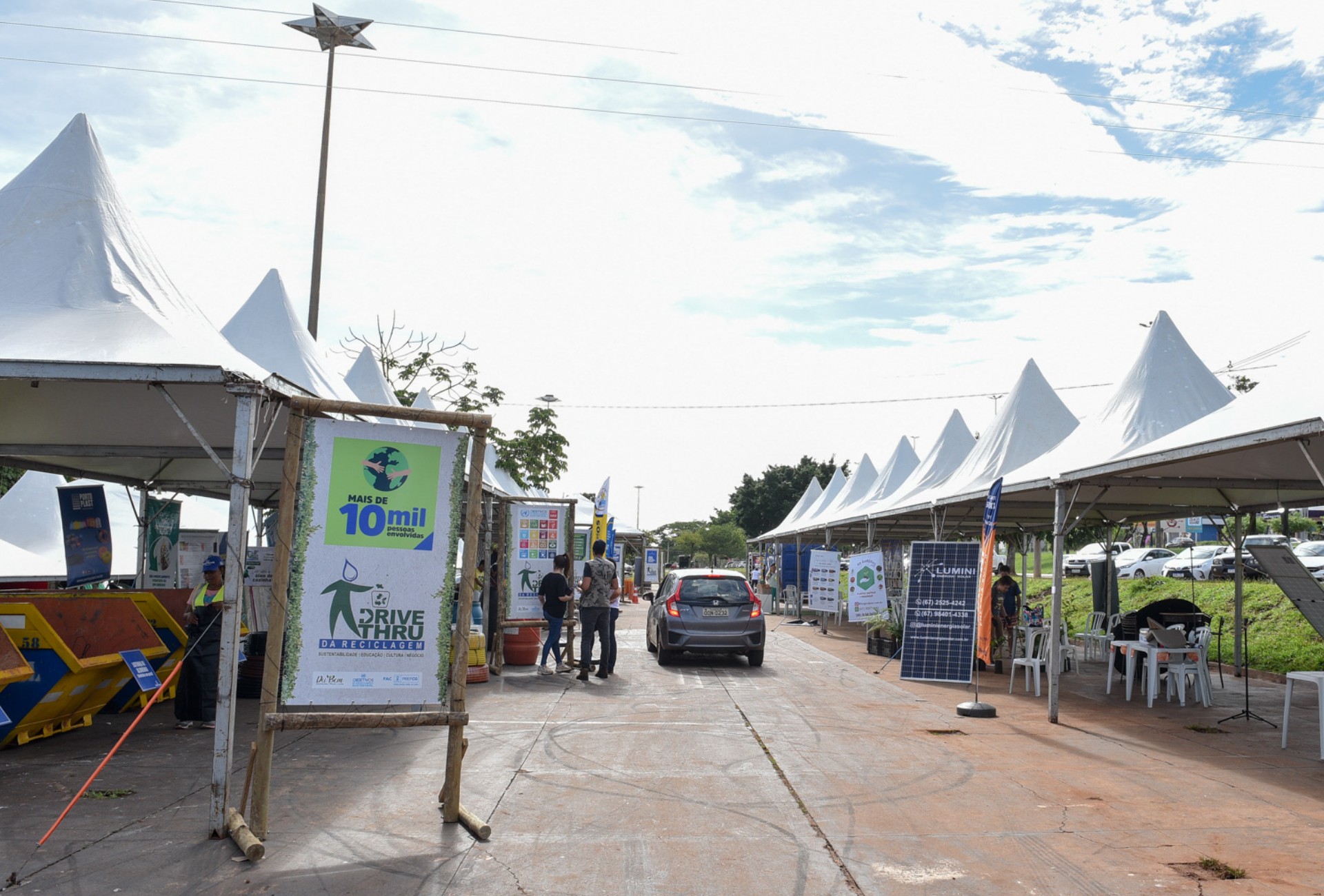 Recicle, doe e aprenda: Drive Thru da Reciclagem acontece em Campo Grande; veja o que levar