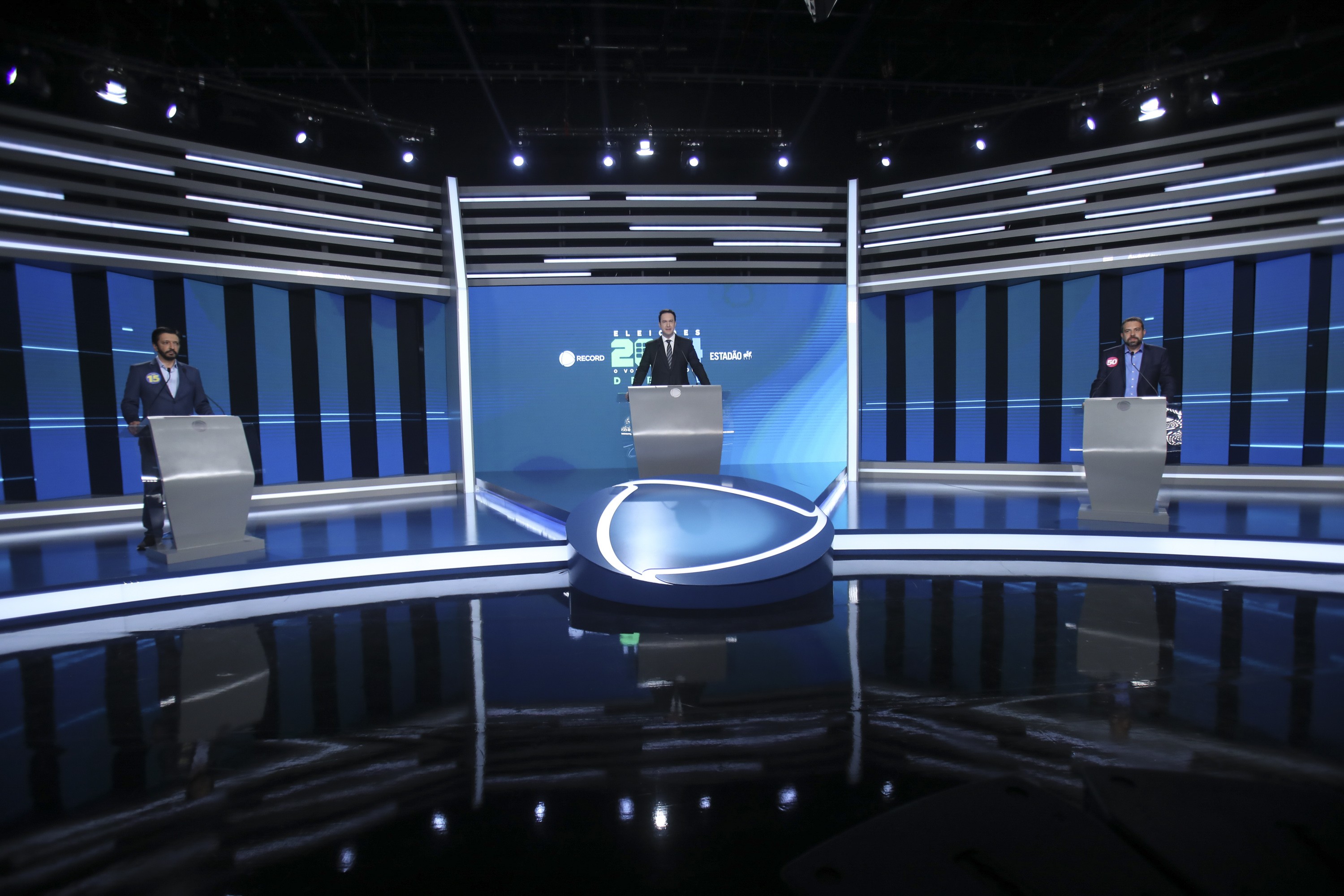 Nunes e Boulos fazem debate focado em trocas de acusações, com advertências e poucas propostas