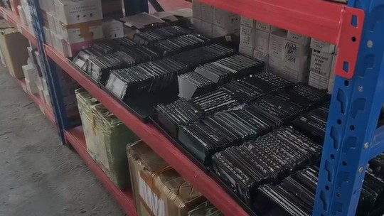 Megaoperação mira criminosos que roubam celulares e revendem aparelhos