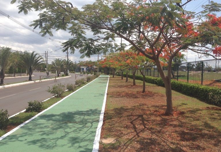 Calçadas no Condomínio Solar de Brasília — Foto: Condomínio Solar de Brasília/Divulgação
