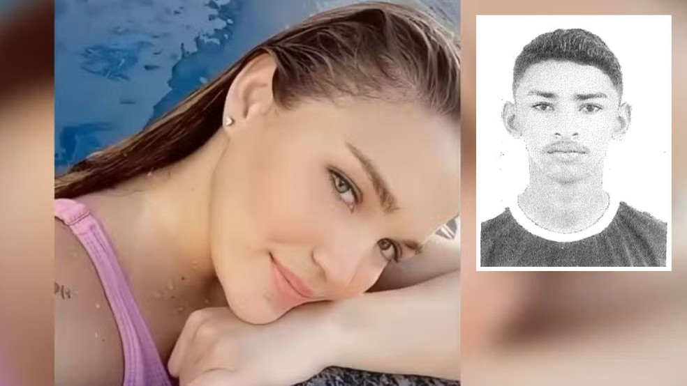 Bruna Gonçalves foi morta a facadas no bairro Varjota, em Fortaleza — Foto: Reprodução