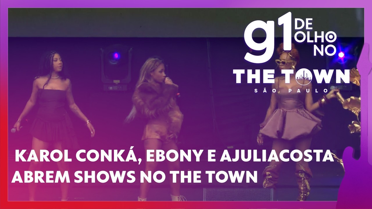 Vozes femininas do rap abrem The Town com Karol Conká, Ebony e Ajuliacosta