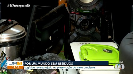 Projeto realiza logística reversa e ajuda na preservação do meio ambiente