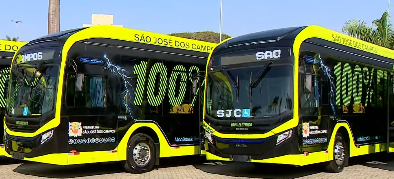Justiça nega pedido de vereador para suspender licitação de ônibus elétricos em São José dos Campos, SP