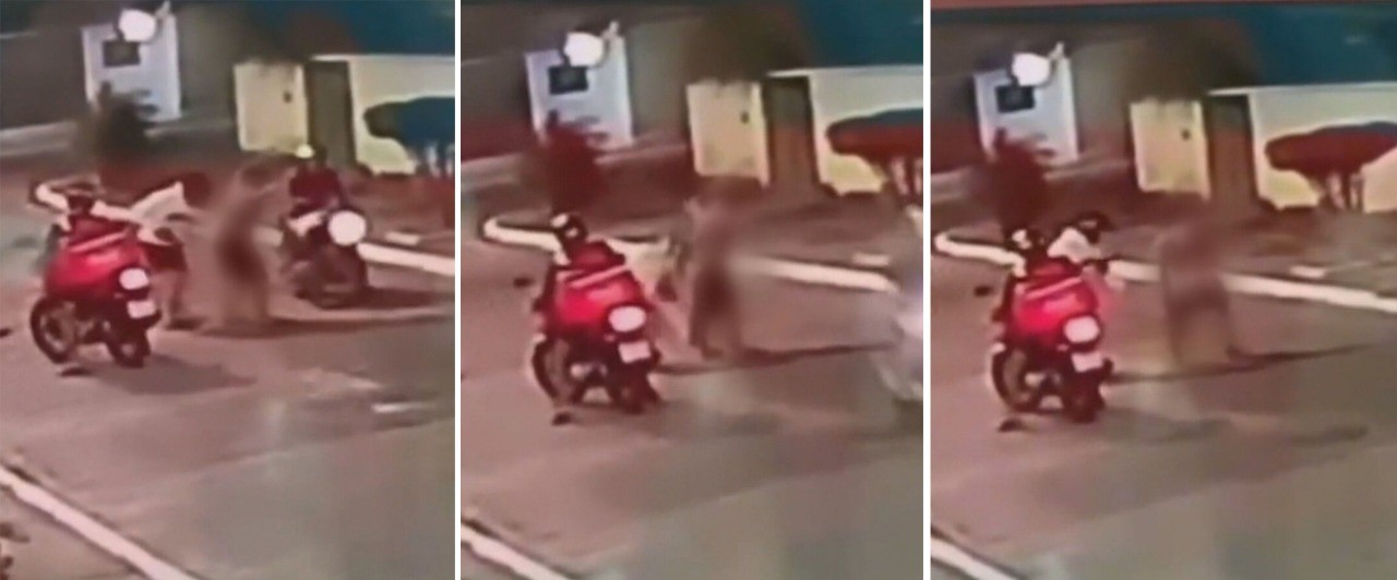 Homem é agredido e obrigo um Ficar de Cueca Ao Ser Assaltado Em Nova Iguaçu; vídeo