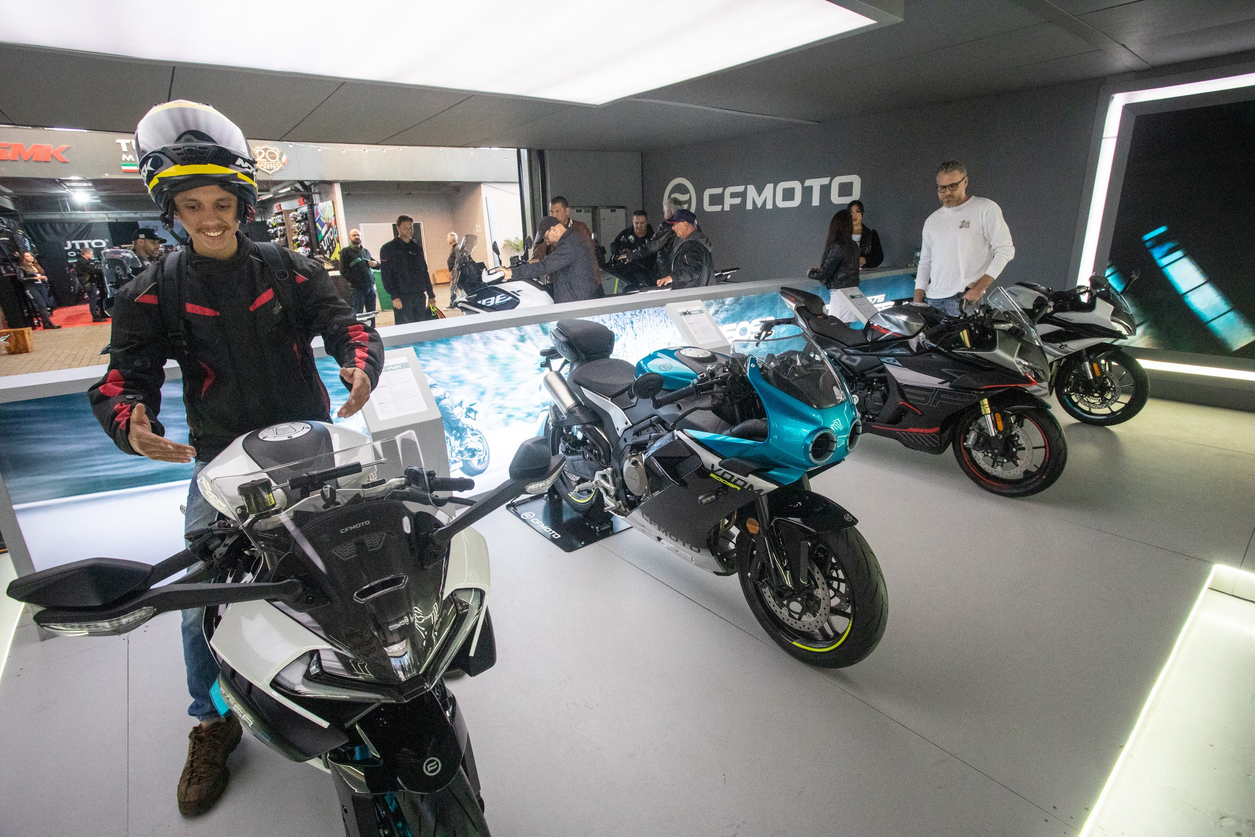 CFMoto no Festival Interlagos 2025 — Foto: Fabio Tito/g1