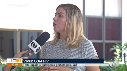 Médica explica os testes e o tratamento do HIV