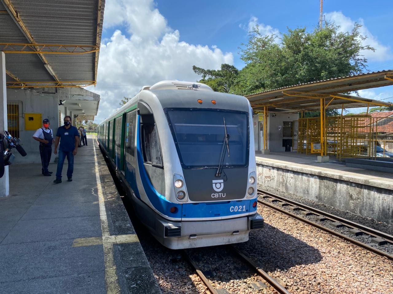 Ramal Cajueiro Seco/Cabo do Metrô do Recife fica sem funcionar por cinco dias para obras