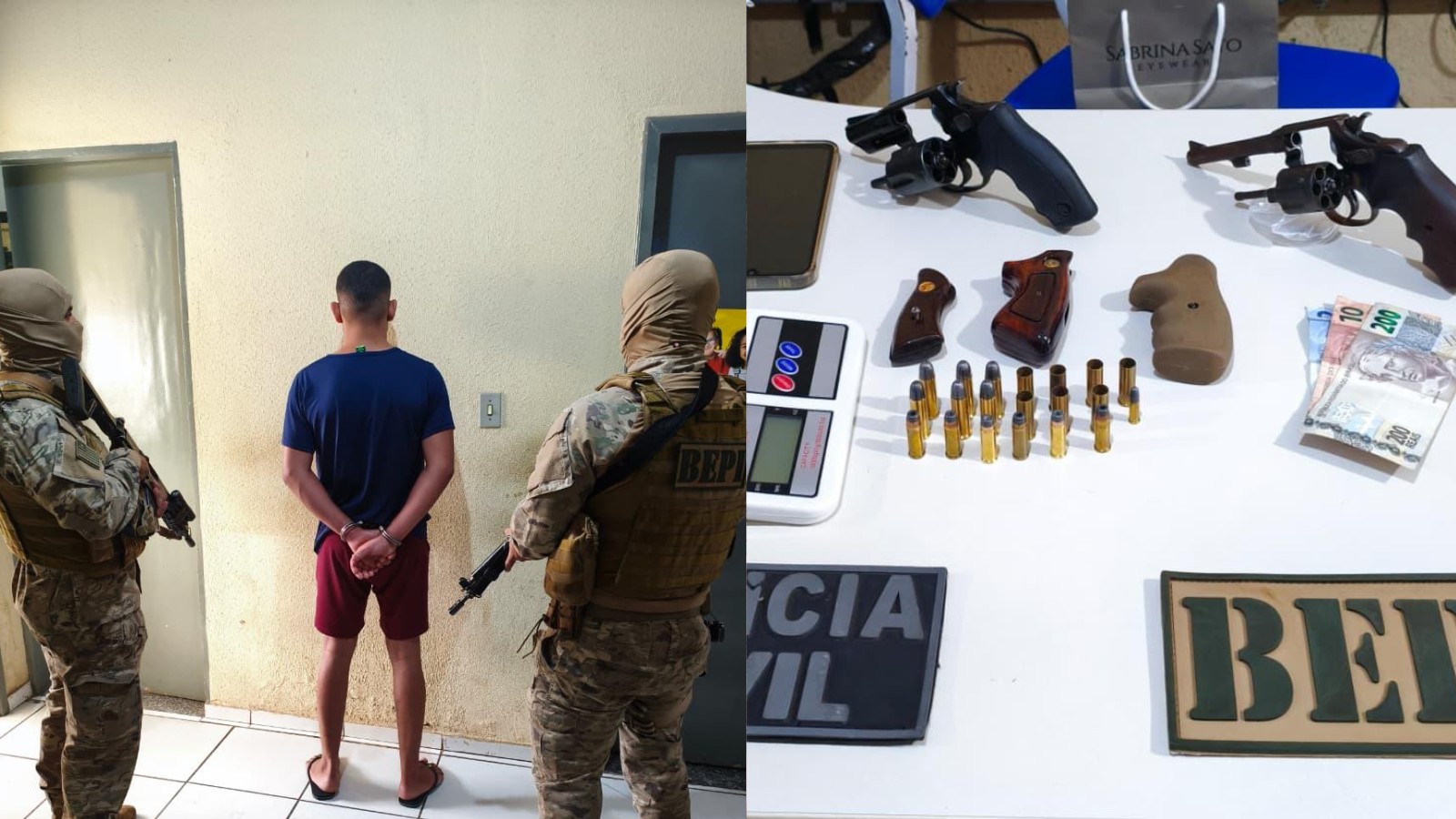 Ex-militar do Exército suspeito de fornecer armas para facção é preso no Piauí