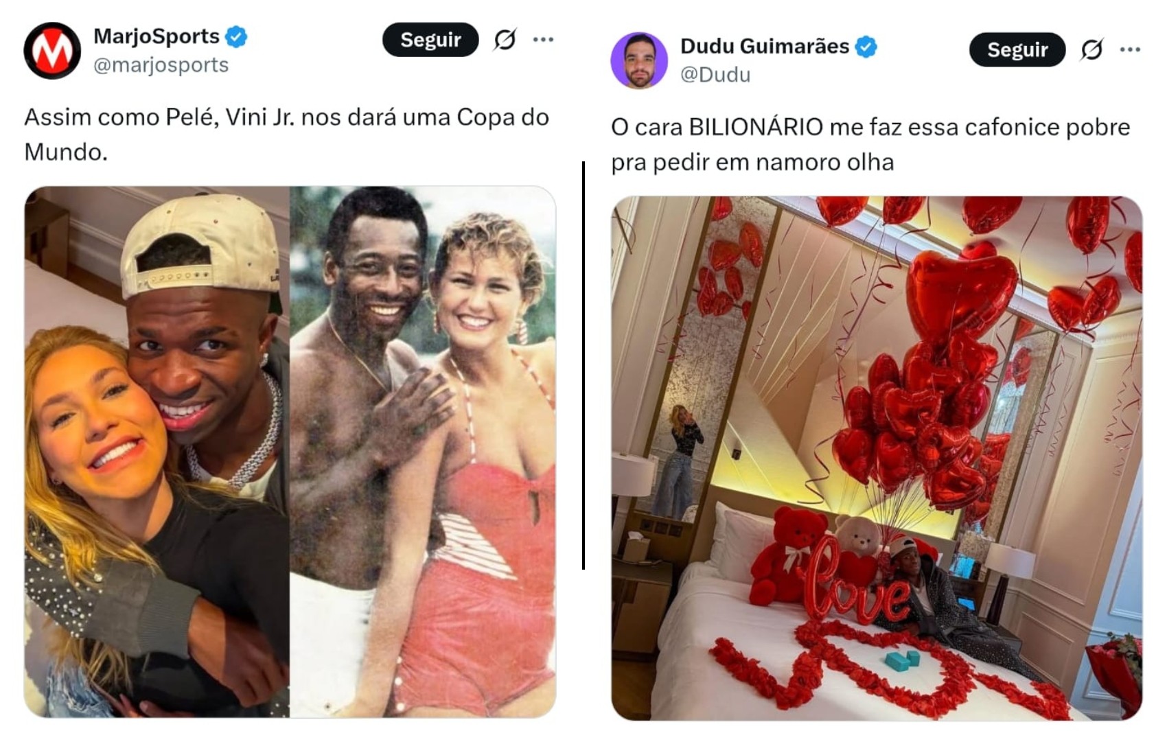 Virginia e Vini Jr: Veja memes criados por internautas após influenciadora e jogador assumirem namoro