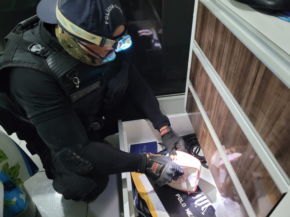 Policial militar é preso por suspeita de participação na morte de carteiro no extremo sul da Bahia — Foto: Divulgação/Ascom PC