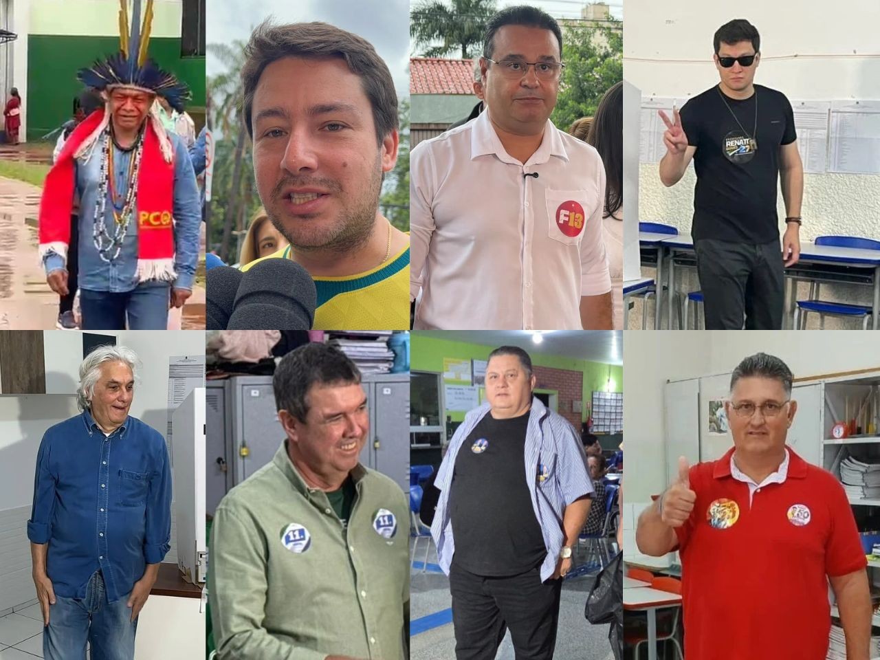 Candidatos ao governo de Mato Grosso do Sul votam neste domingo; veja  