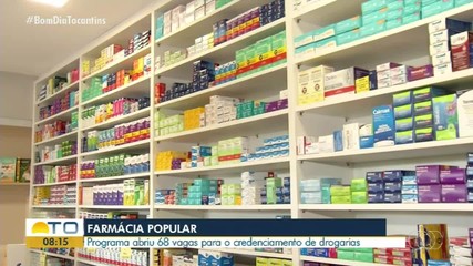 Drogarias podem se credenciar no Programa Farmácia Popular