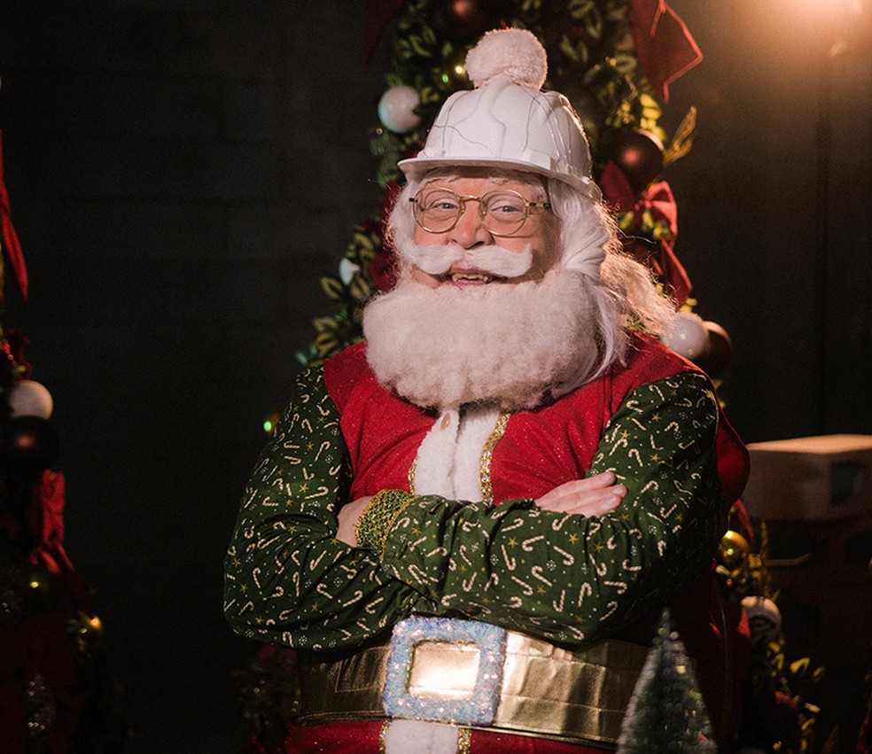 O Papai Noel do Shopping Patteo, em Olinda, vai estar num bosque com atrações para as crianças — Foto: Lucas Oliveira/Divulgação