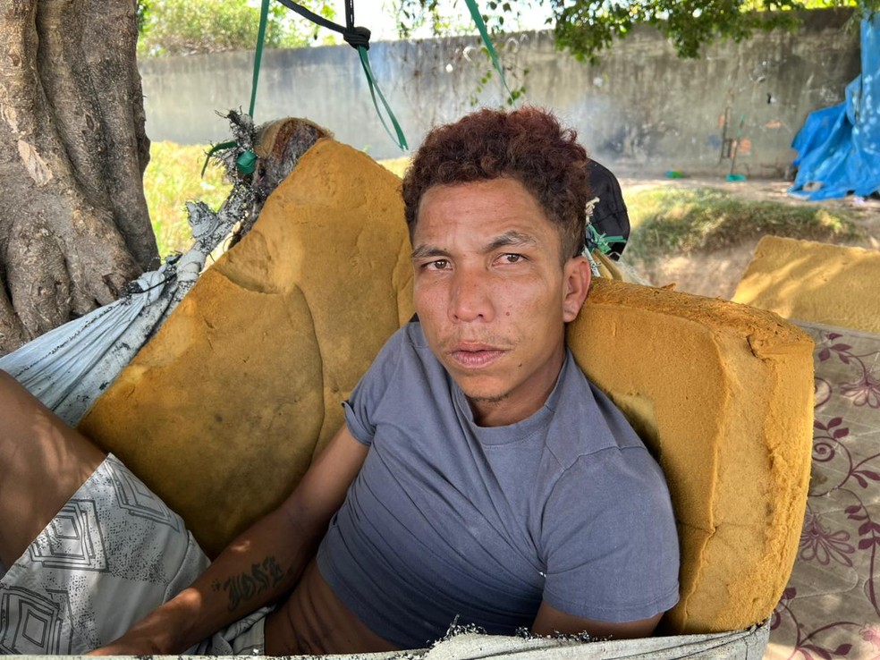 Abrahar Rodulf, de 30 anos, vive em Boa Vista há 6 anos — Foto: Caíque Rodrigues/g1 RR