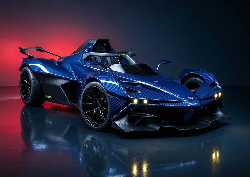 Super Veloce Unico, supercarro brasileiro com preço estimado em R$ 1,5 milhão — Foto: Divulgação / Super Veloce