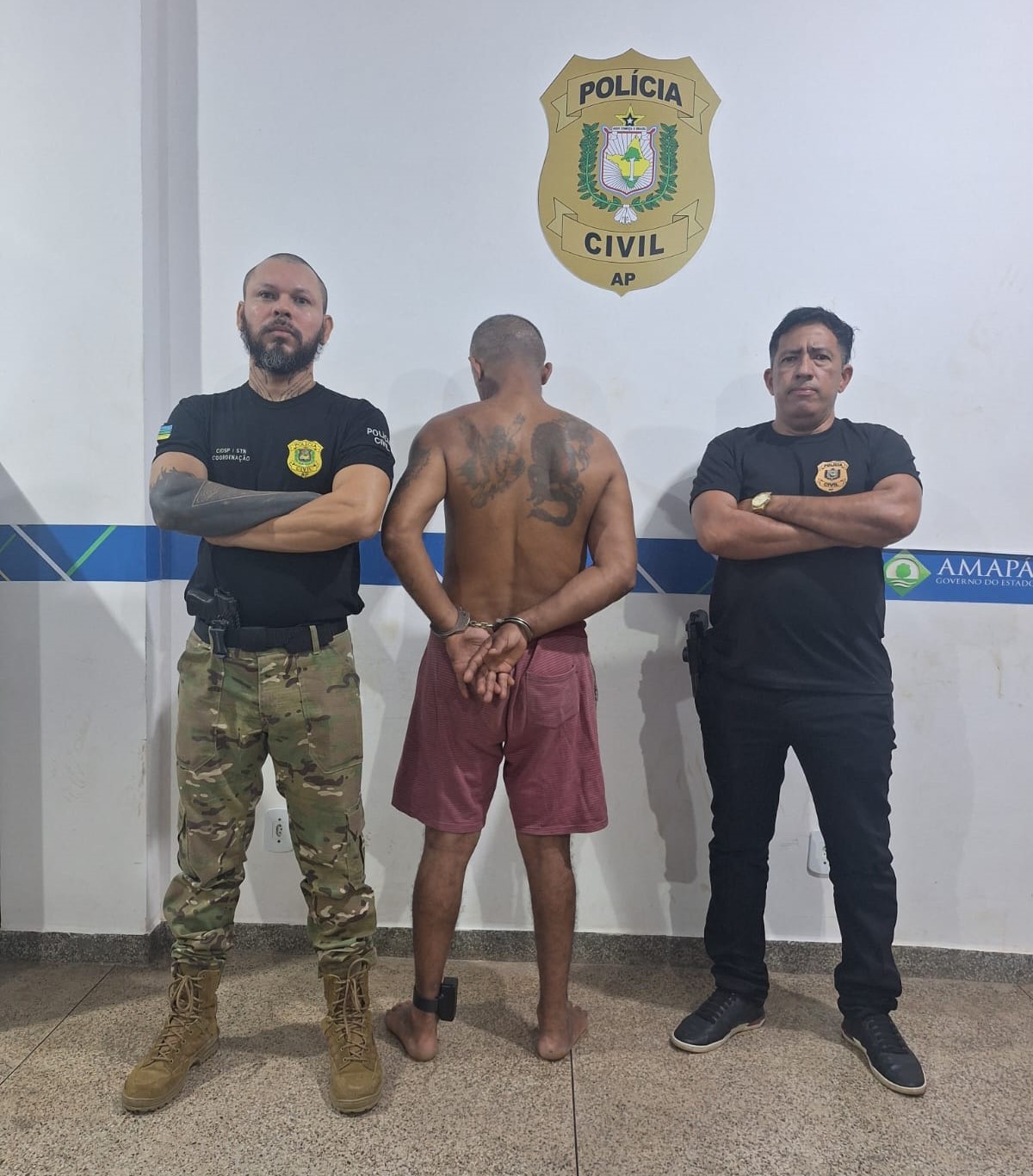 Polícia Civil prende suspeito de estuprar criança autista no Amapá
