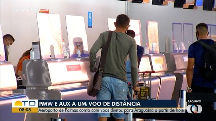 Aeroporto de Palmas conta com voos diretos para Araguaína
