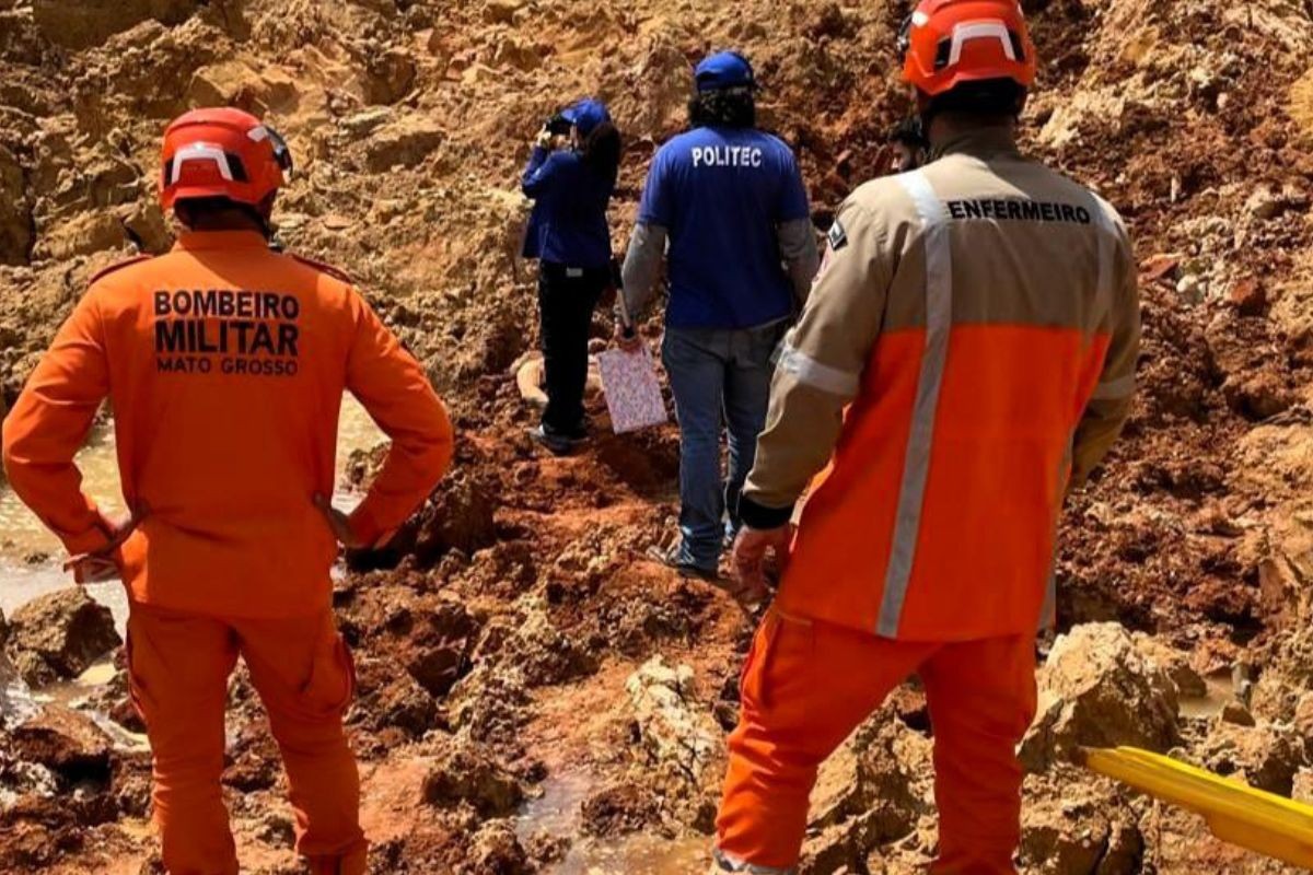 Trabalhador morre soterrado em garimpo de MT 