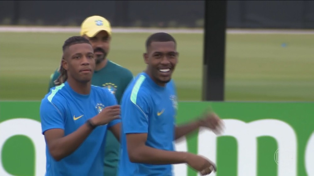 Rayan deve estrear como titular do Brasil no jogo decisivo contra a Escócia