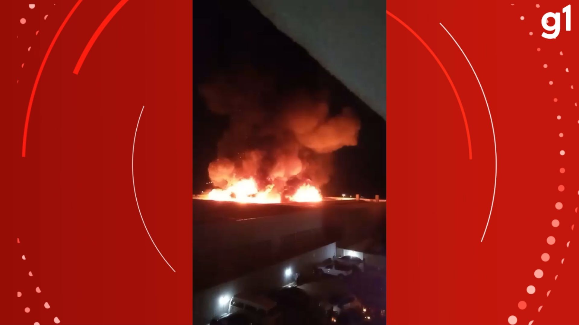 Incêndio atinge loja de vidros em Porto Alegre