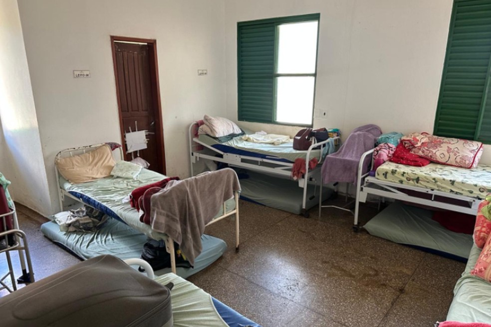 MPF aciona Justiça após encontrar indígenas dormindo no chão em casas de apoio à saúde de RO — Foto: Divulgação/MPF