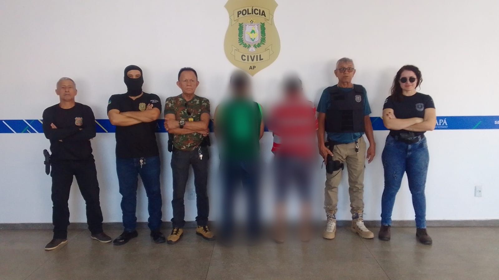 Dois homens são presos por suspeita de abusos sexuais contra crianças de 6 e 12 anos em Macapá