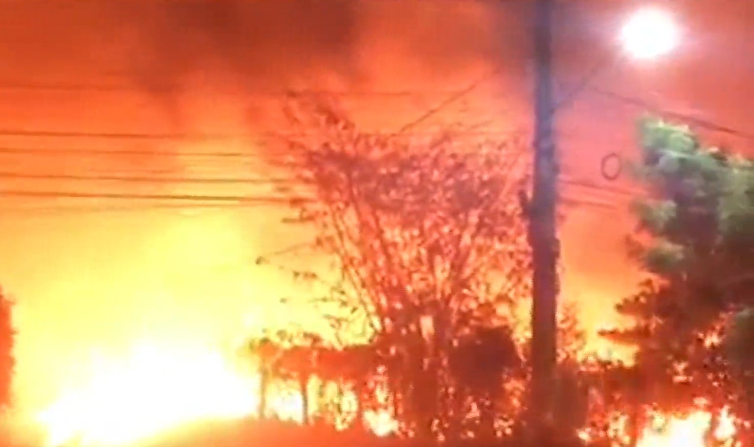 Incêndio atinge área da Polícia Militar em Pindaré-Mirim, no MA