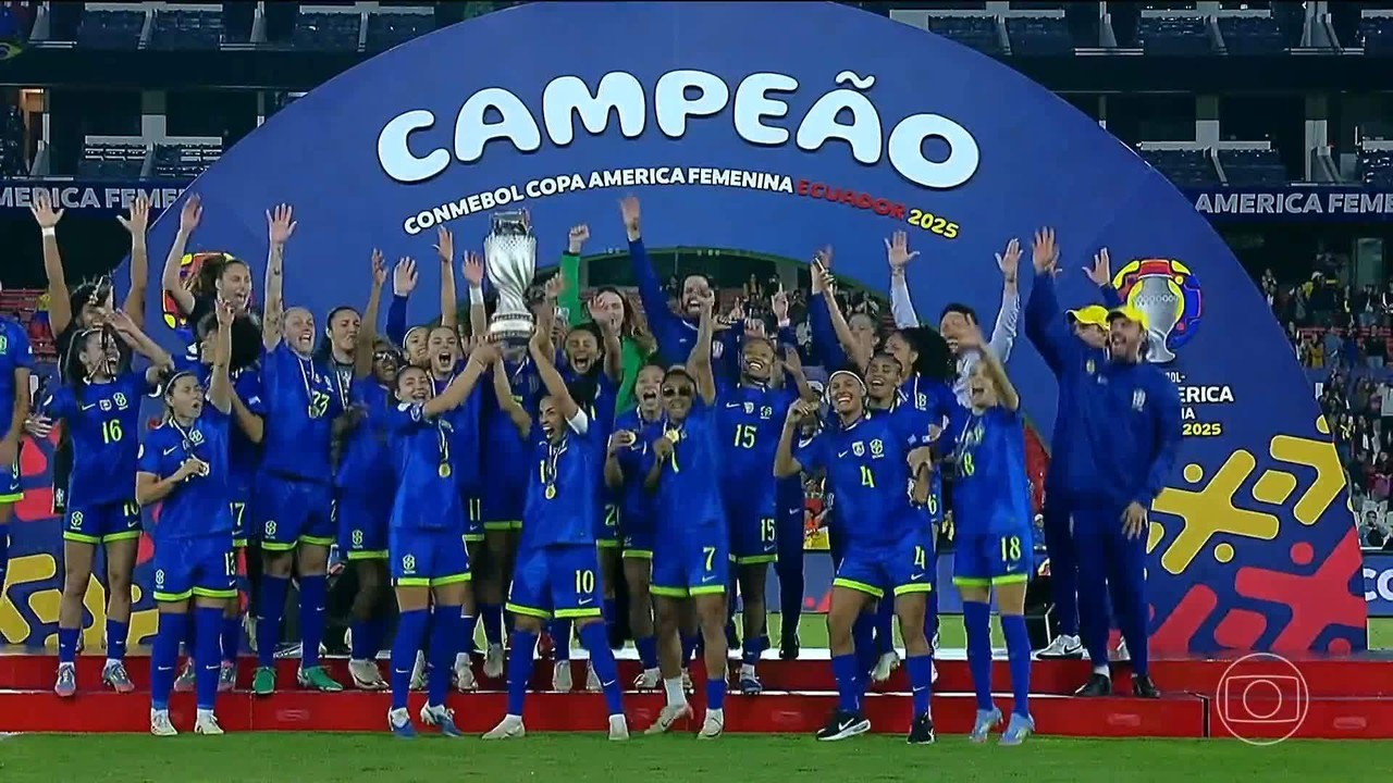 Seleção Brasileira é campeã da Copa América Feminina ao vencer Colômbia nos pênaltis