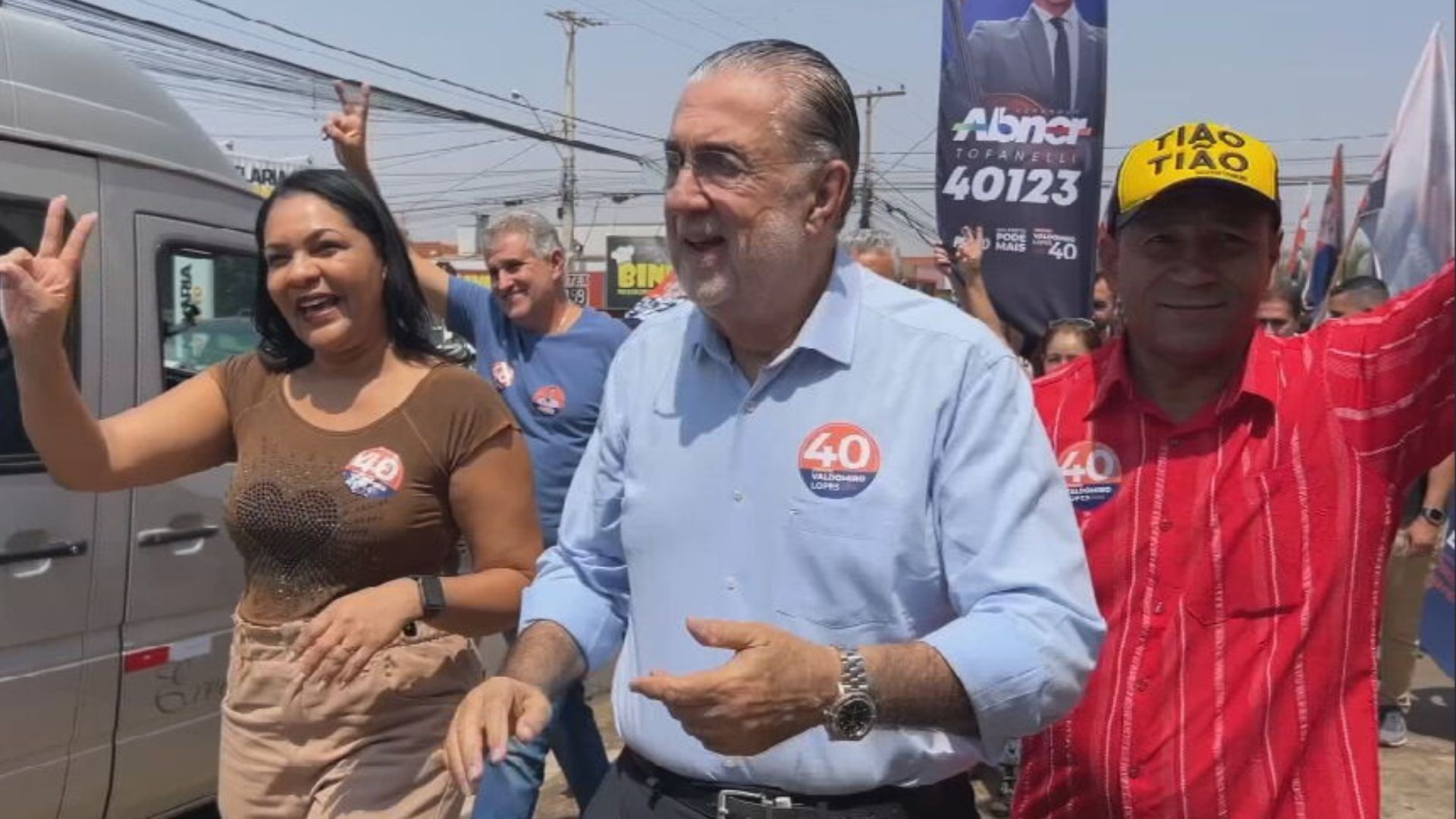 Veja como foi o dia de campanha de Valdomiro Lopes nesta quarta-feira, 18 de setembro