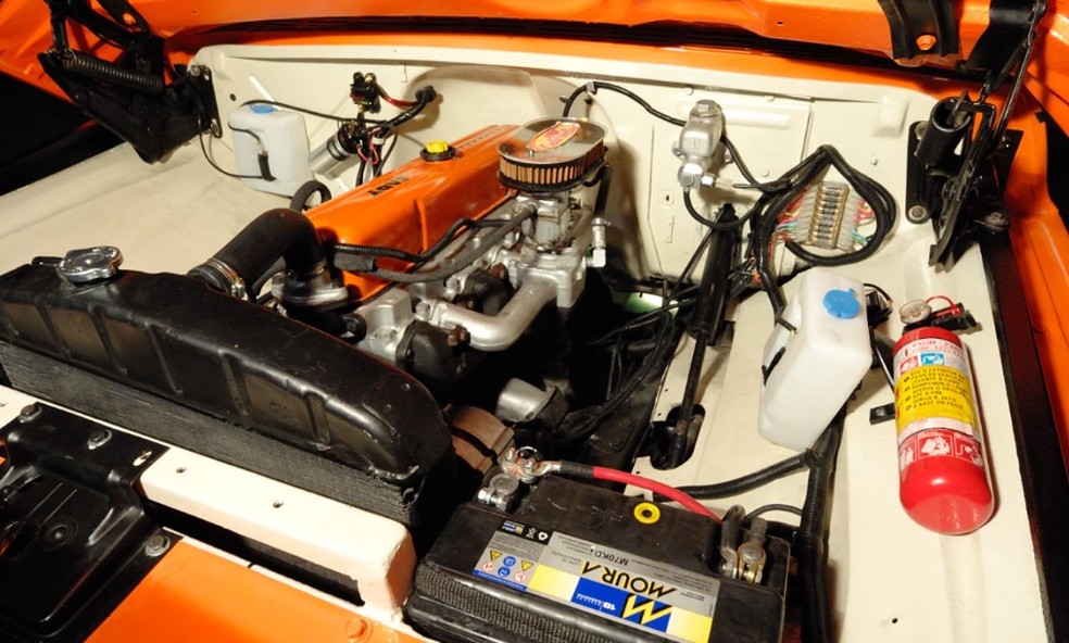 Carro 'Branquela' foi reformado no quadro 'Lata Velha', do 'Caldeirão do Huck' — Foto: Reprodução/TV Globo