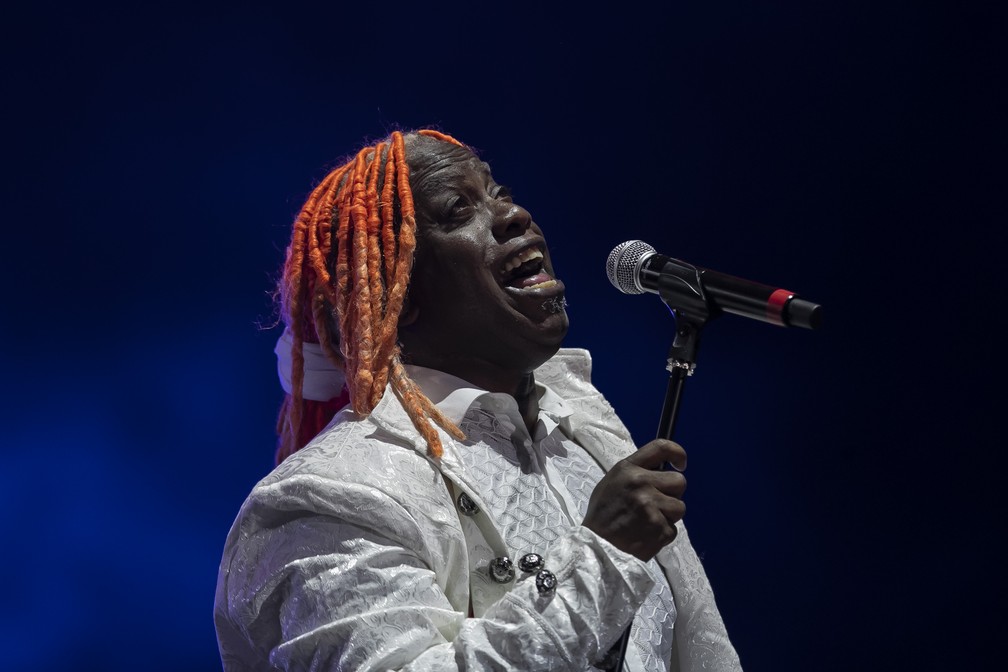 Living Colour se apresenta no Rock in Rio 2022 — Foto: Bruna Prado/AP