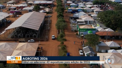 Edital abre oportunidade para exposição de produtos na Agrotins