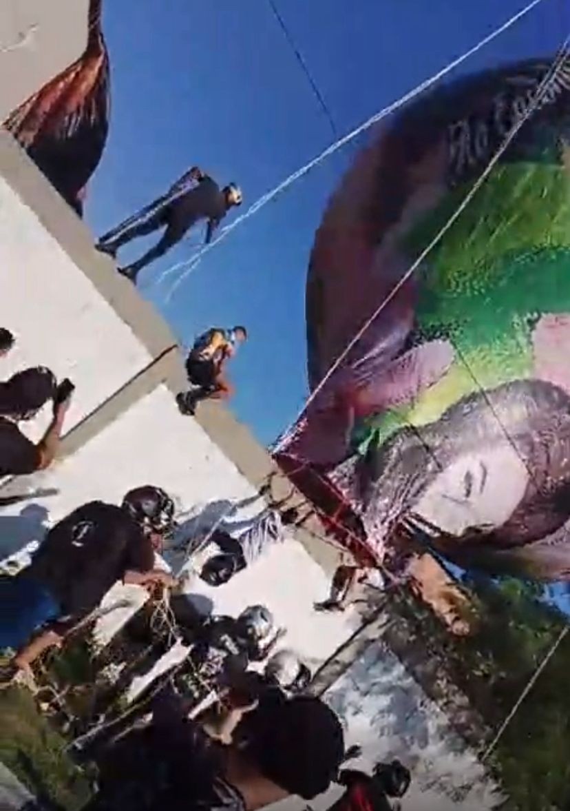 Balão cai em hospital em São Gonçalo