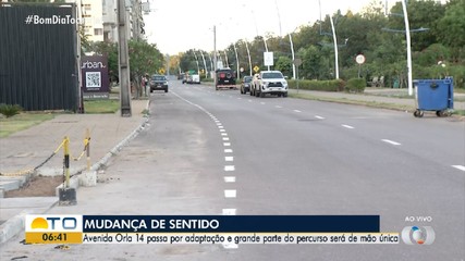 Avenida da Orla 14 terá mão única em novo plano de mobilidade