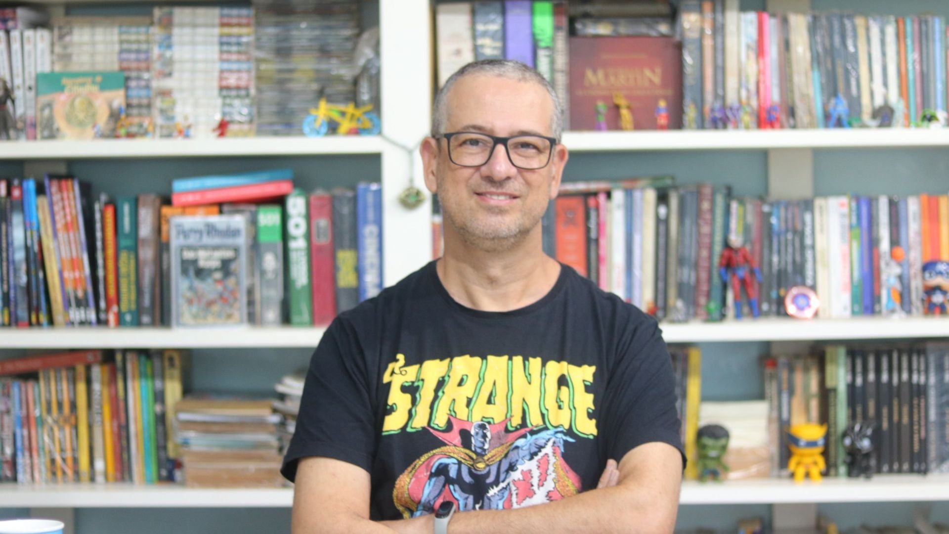 Autor de obras premiadas do AP, Gian Danton recebe principal título dos quadrinhos no país