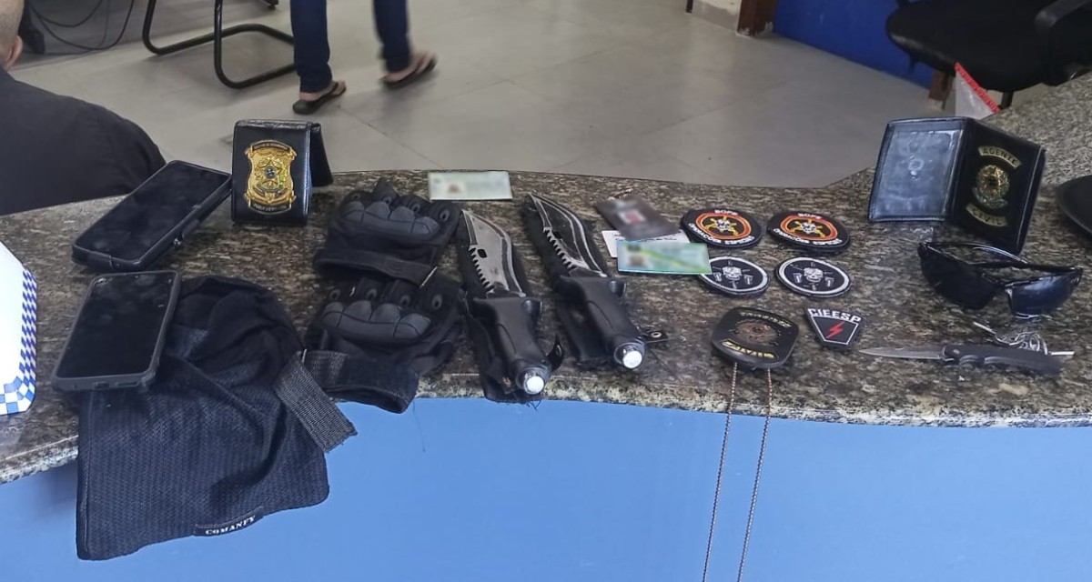 Homem é detido usando farda semelhante à do Bope e portando identificações falsas em Angra dos Reis