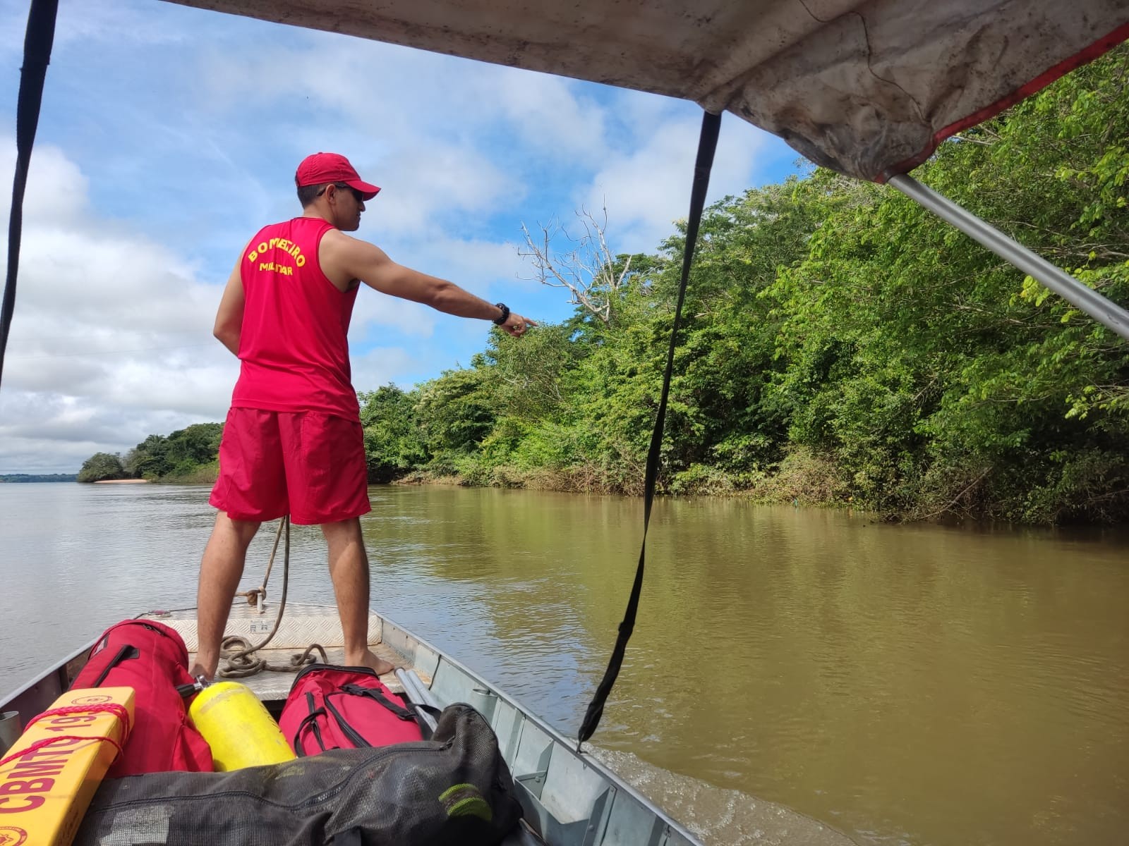 Buscas por menina de quatro anos que desapareceu no Rio Tocantins são suspensas