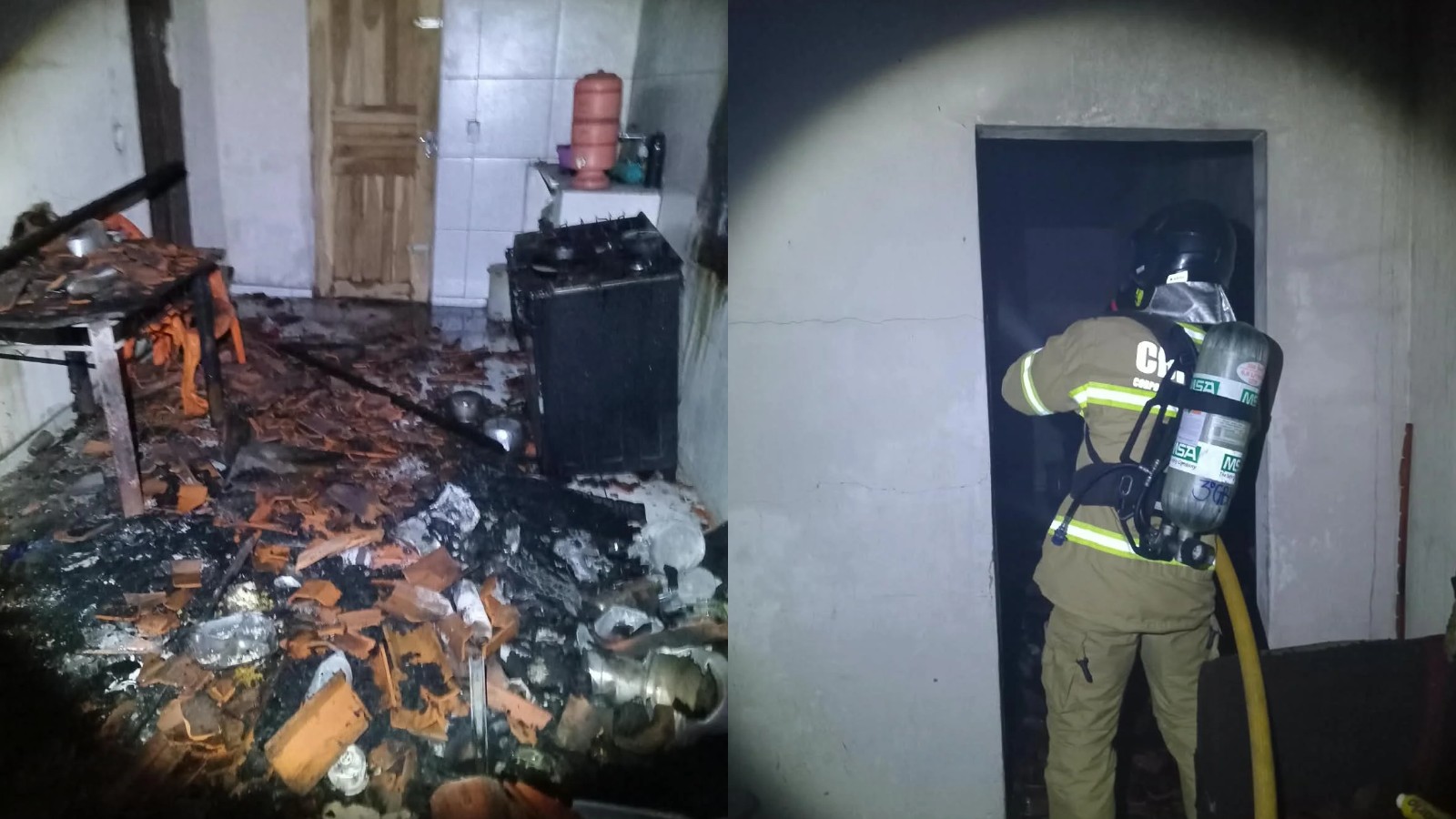 Incêndio destrói móveis e causa danos em casa no litoral do Piauí; moradora suspeita de ação criminosa